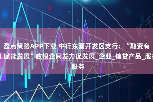 盈点策略APP下载 中行东营开发区支行：“融资有道 赋能发展”政银企同发力促发展_企业_信贷产品_服务