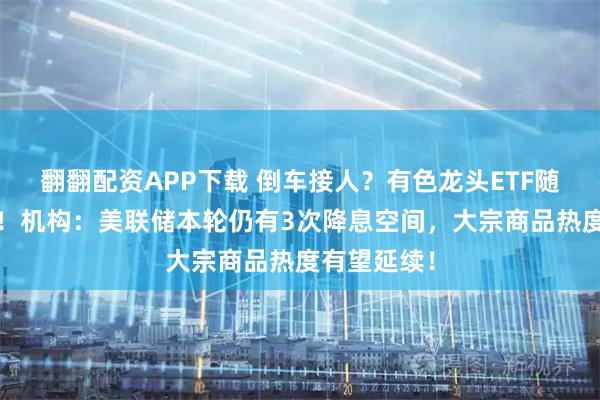 翻翻配资APP下载 倒车接人？有色龙头ETF随市回调2%！机构：美联储本轮仍有3次降息空间，大宗商品热度有望延续！